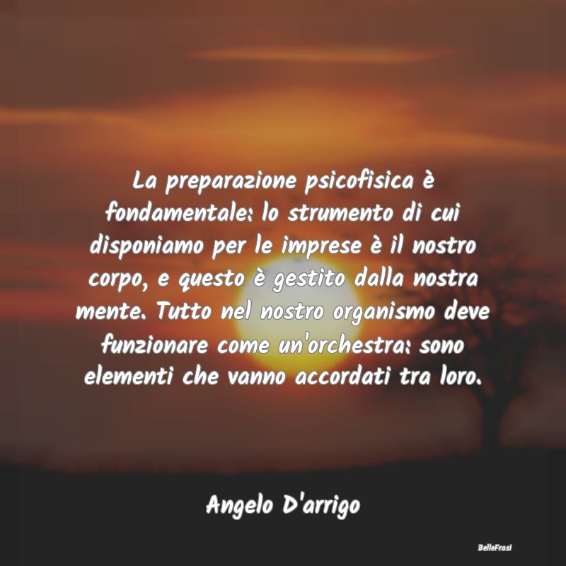 Proverbi sulla Salute - La preparazione psicofisica è fondamentale: lo st...