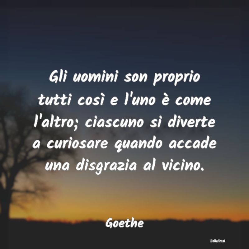 Frasi sulle Disgrazie - Gli uomini son proprio tutti così e l'uno è come...