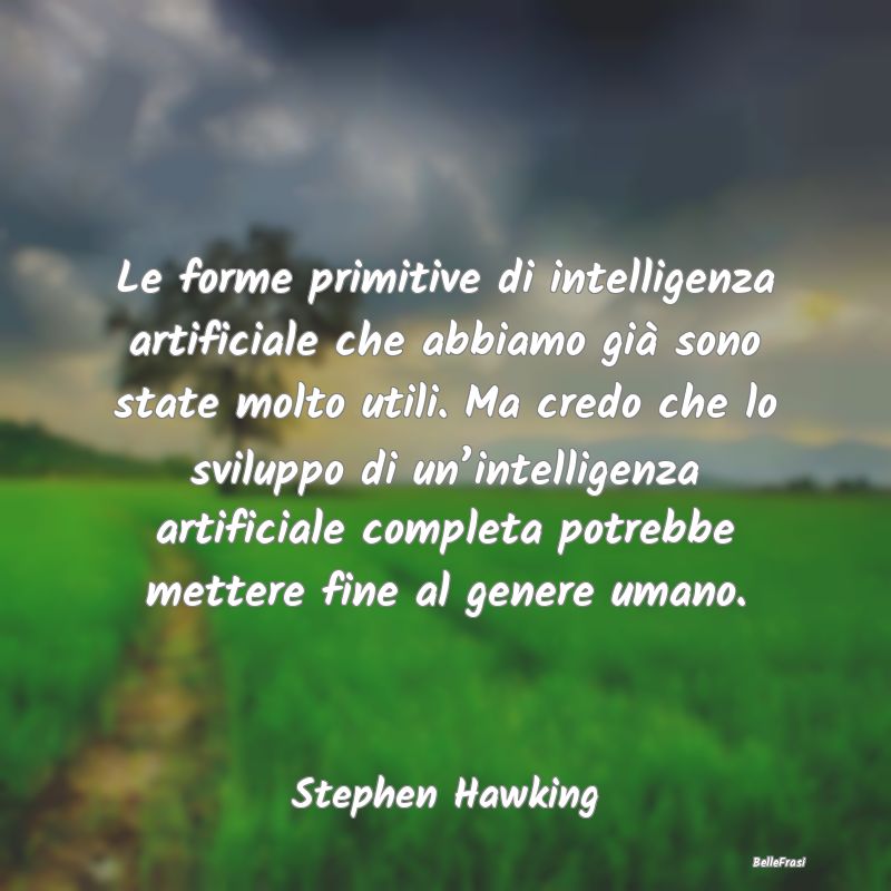 Le forme primitive di intelligenza artificiale che...