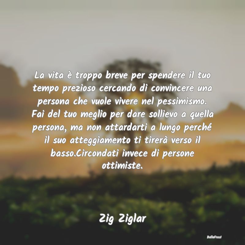 Frasi di Zig Ziglar - Non c'è modo in cui tu possa guardare n