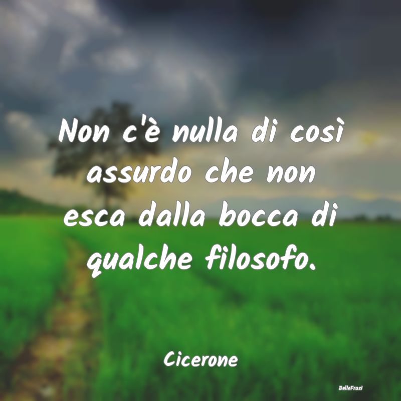 Frasi sulla Stupidità - Non c'è nulla di così assurdo che non esca dalla...