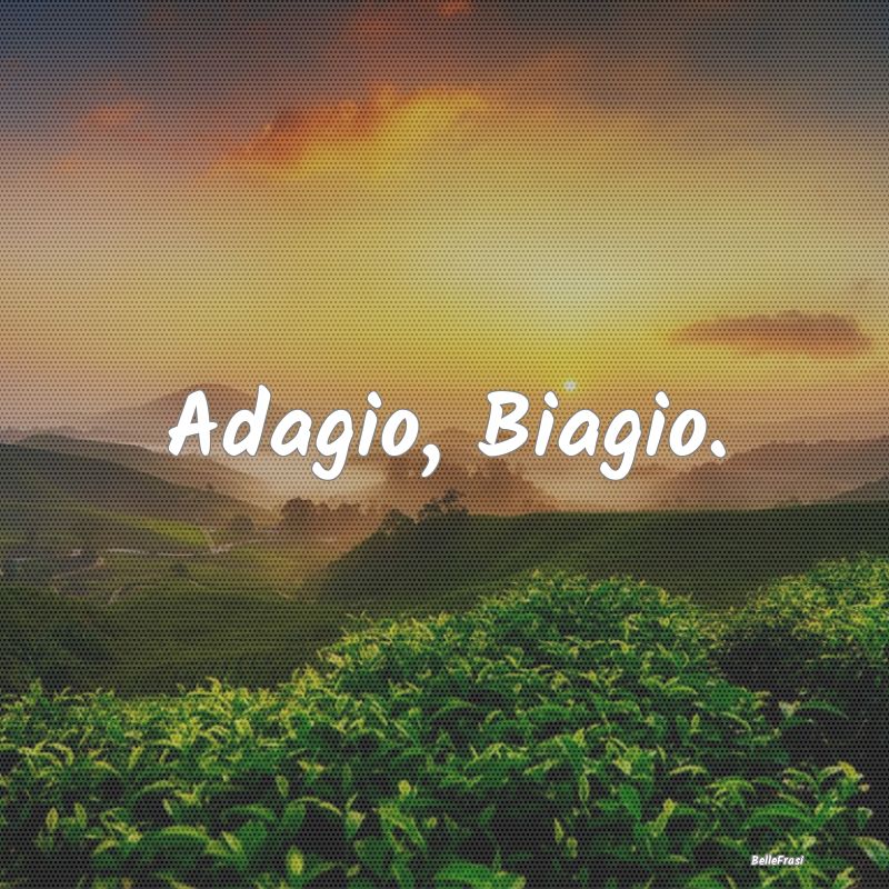 Frasi Prudenza - Adagio, Biagio....